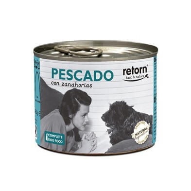 Retorn Lata Perro Pescado con Zanahoria 185 gr