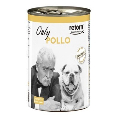 Retorn Only Chicken Dog Lata 400 gr