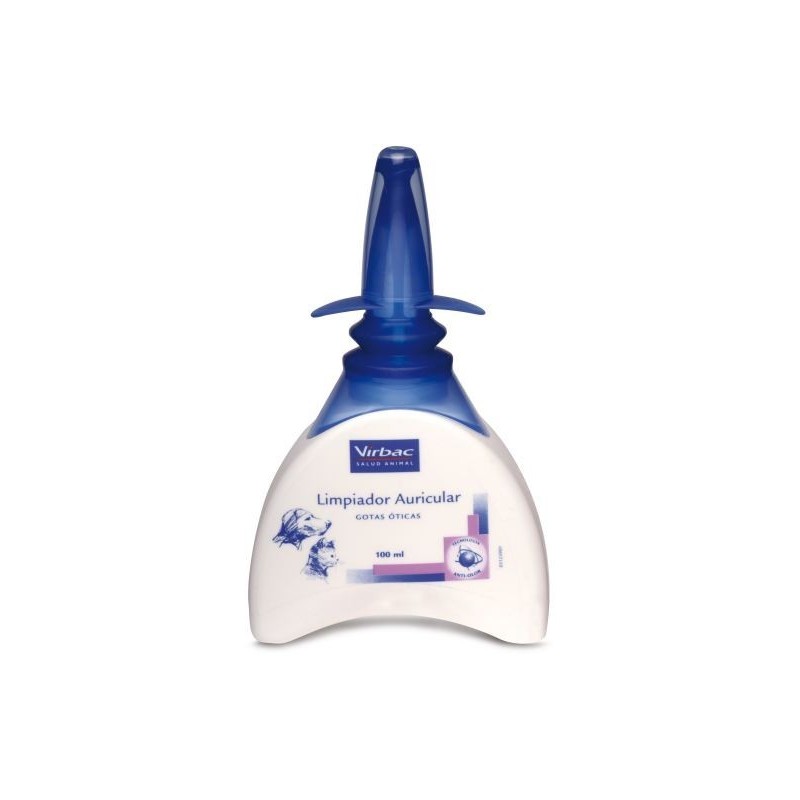 Limpiador Auricular para Perros y Gatos 100 ml Virbac