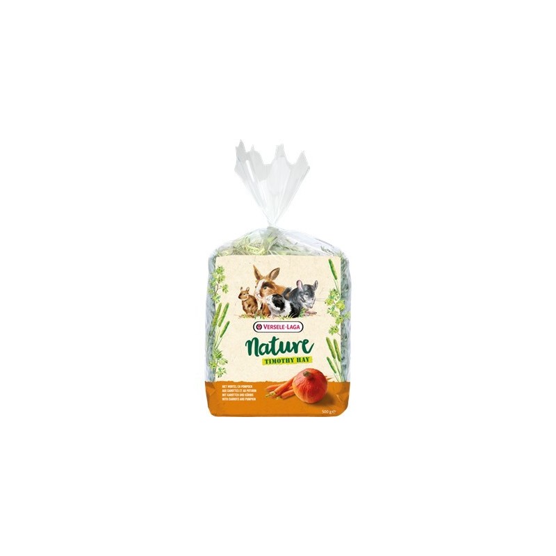 Versele Laga Timothy Hay Carrot & Pumpkin Nature 500g