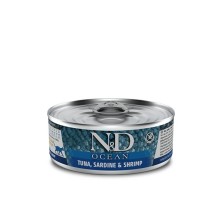 Farmina Nd Cat Ocean Atun Sardina y Gambas 80 Gr