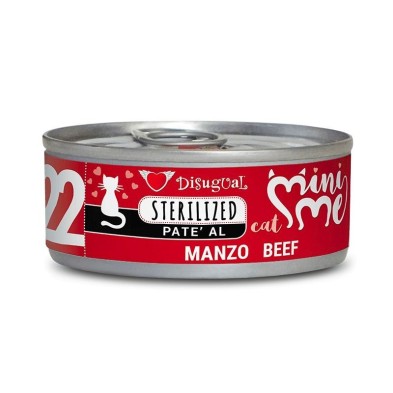 Disugual Mini-Me Cat Sterilized Beef 85 Gr