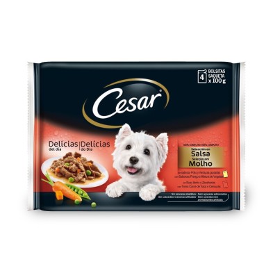 Molho Cesar Multipack 4x100 Gr Molho Cesar Multipack 4x100 Gr