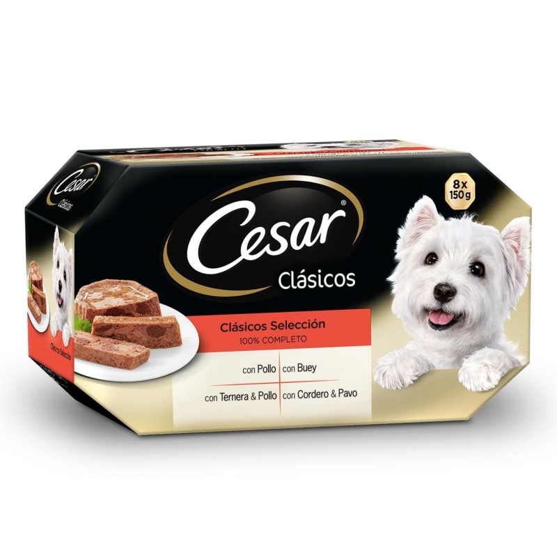 Cesar Tarrina Multipack Recetas Clásicas 4x150 Gr