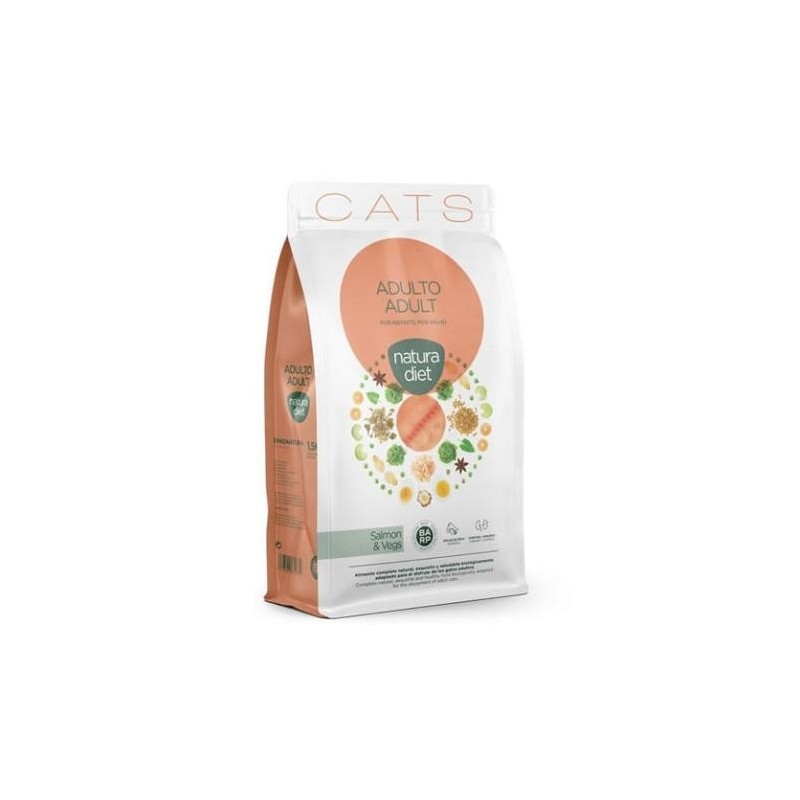Natura Diet Gato Adult Salmo 1.5 kg