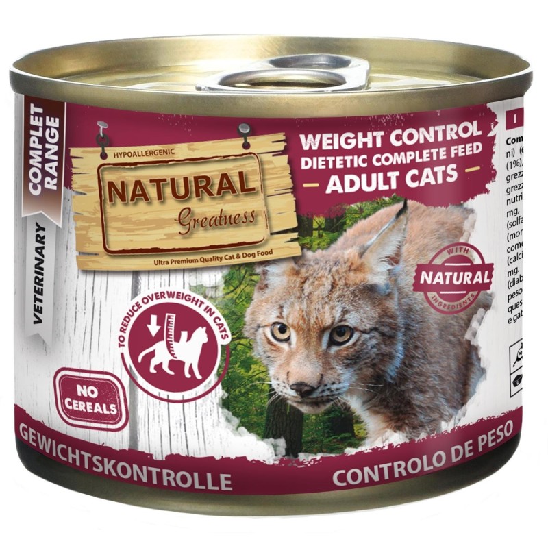 Natural Greatness Vet Cat Peso Control 200 Gr