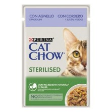 Purina Cat Chow Esterilizado con Cordero 85 Gr