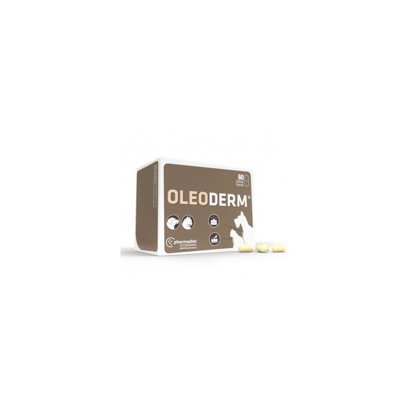 Oleoderm 60 Comprimidos para Perros y Gatos