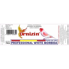 Pasta de Cría Profesional White Mórbida 7 Kg Ornizín