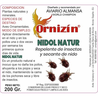 Nidol Natur 200 Gr Ornizín