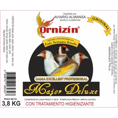 Major Deluxe Mixture 3,8 Kg Ornizín