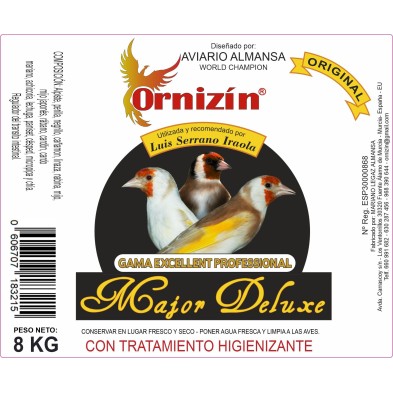 Grande Deluxe Mixture 8 Kg Ornizín
