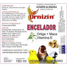 Encelador Ortiga + Maca 160 Ml Ornizín