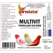 Multivit Sin Dore 160 Ml Ornizín