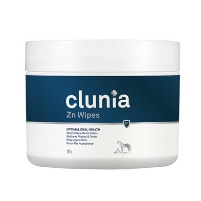 Lenços umedecidos Clunia Zn Wipes 100 para higiene bucal Lenços umedecidos Clunia Zn Wipes 100 para higiene bucal