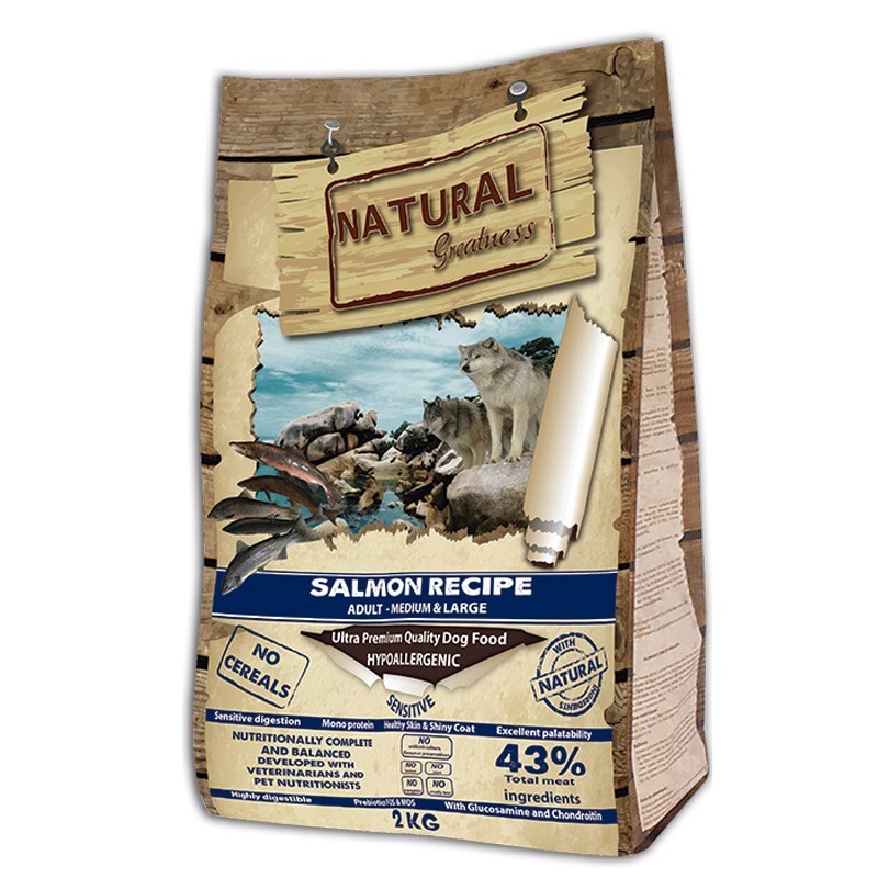 Natural Greatness Receta Salmón Sensitive 2 Kg