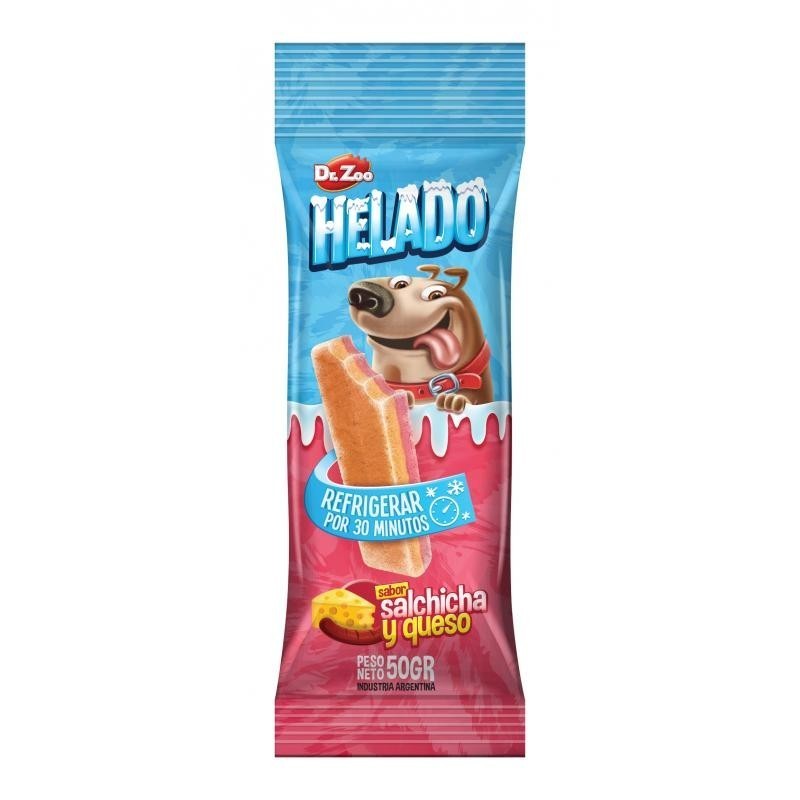 Dr. Zoo Helado Salchicha y Queso 50 Gr