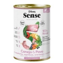 Dibaq Sense Conejo y Pavo 380 Gr