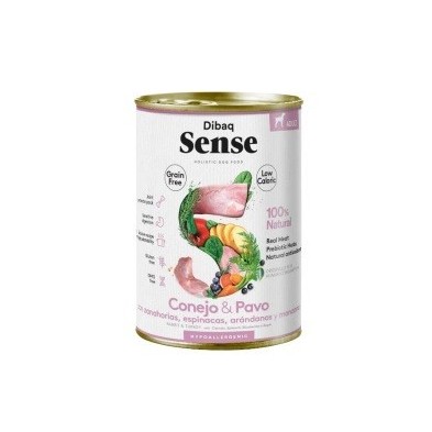 Dibaq Sense Conejo y Pavo 380 Gr