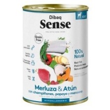 Dibaq Sense Merluza y Atun 380 Gr