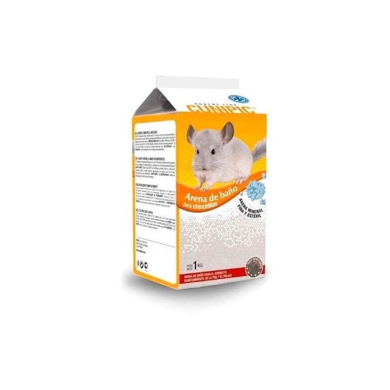 Cunipic Arena de Baño para Chinchillas 1 Kg