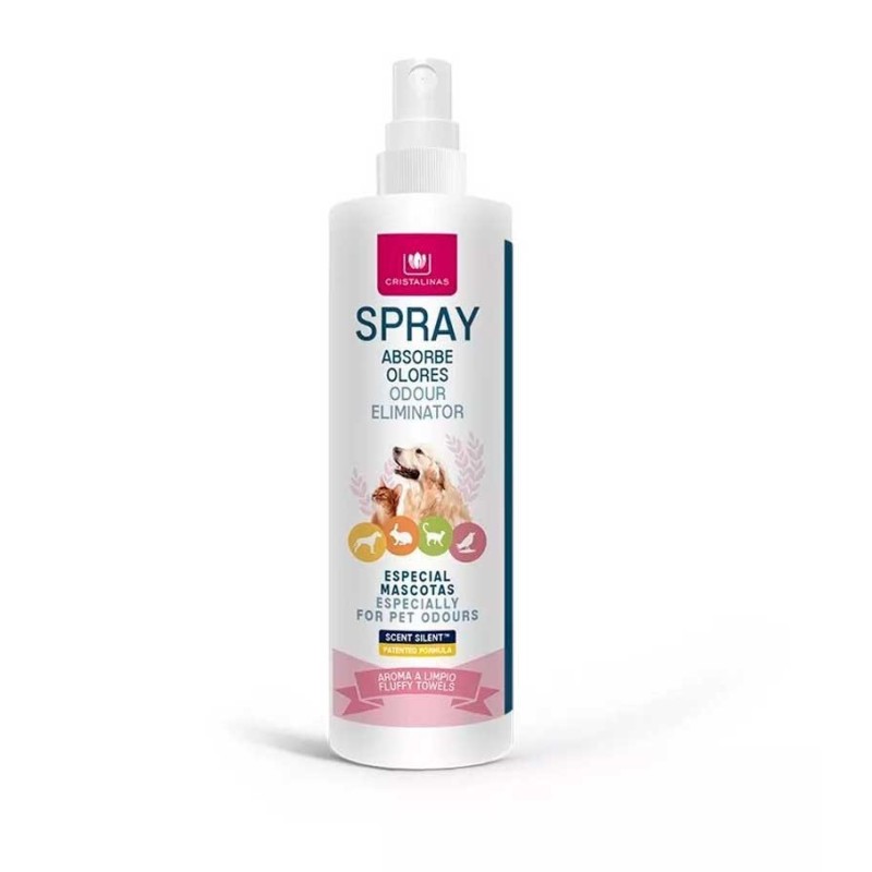 Cristalinas Spray Absorbe Olores Aroma Limpio 100 Ml