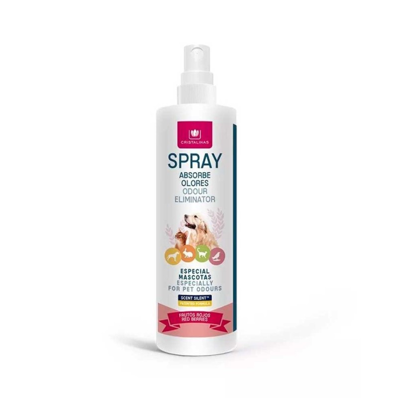 Cristalinas Spray Absorbe Olores Aroma Frutos Rojos 100 Ml