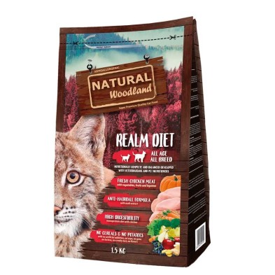 Natural Woodland Realm Diet  1,5 Kg