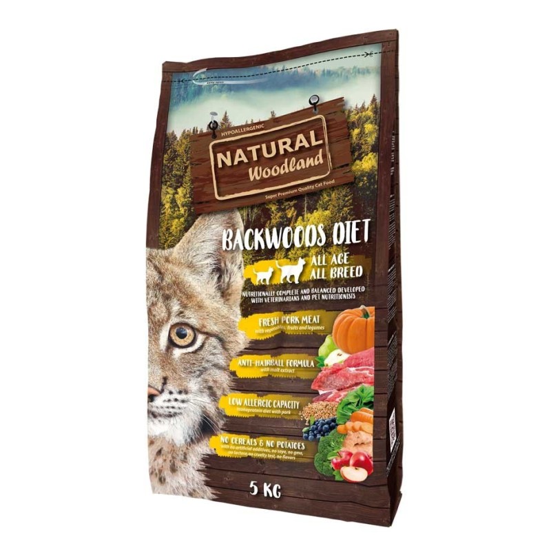 Natural Woodland Backwoods Diet 5 Kg Natural Woodland Backwoods Diet 5 Kg