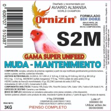 Ornizín S2M Muda-Mantenimiento 3 Kg