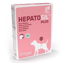 Hepatosil Plus Razas Medianas 30 Cpd