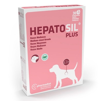 Hepatosil Plus Razas Medianas 30 Cpd