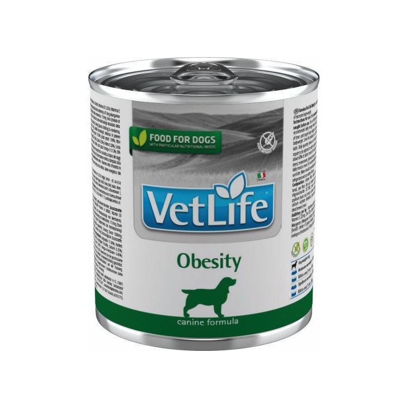 Farmina Vet Life Natural Diet Dog Obesity 300 Gr
