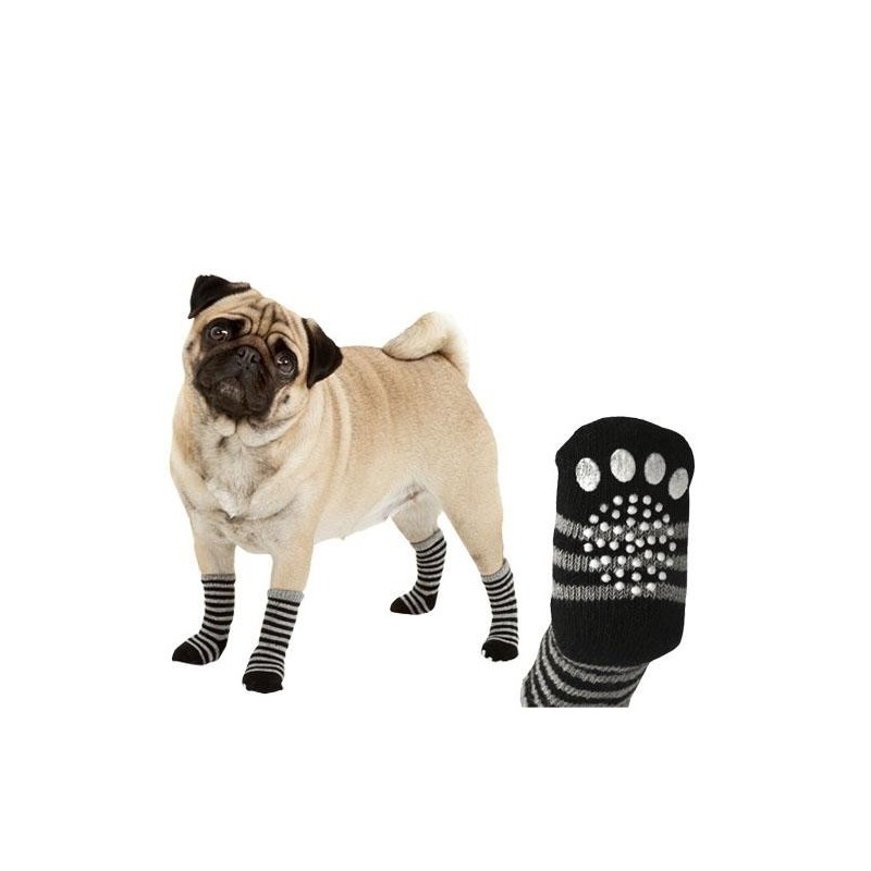 Calcetines para Mascotas de Rayas (Pack 4 uds.)