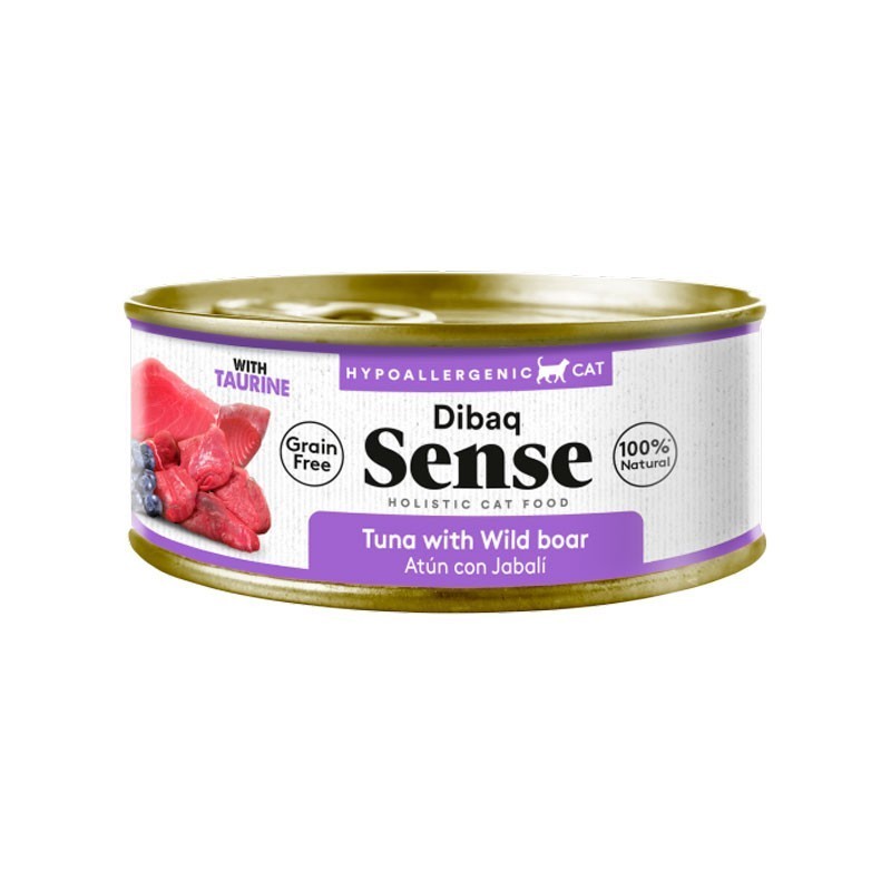 Dibaq Sense Cat Atún con Jabalí 85 GR