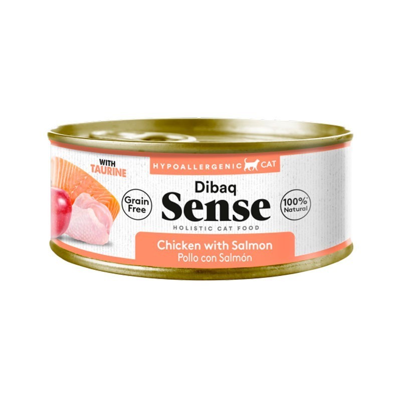 Dibaq Sense Cat Pollo con Salmón 70 GR