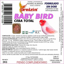 Ornizín Baby Bird Ceba Total 2 Kg