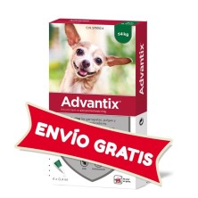 Advantix 0,4 Ml (Hasta 4 Kilos), 4 Pipetas