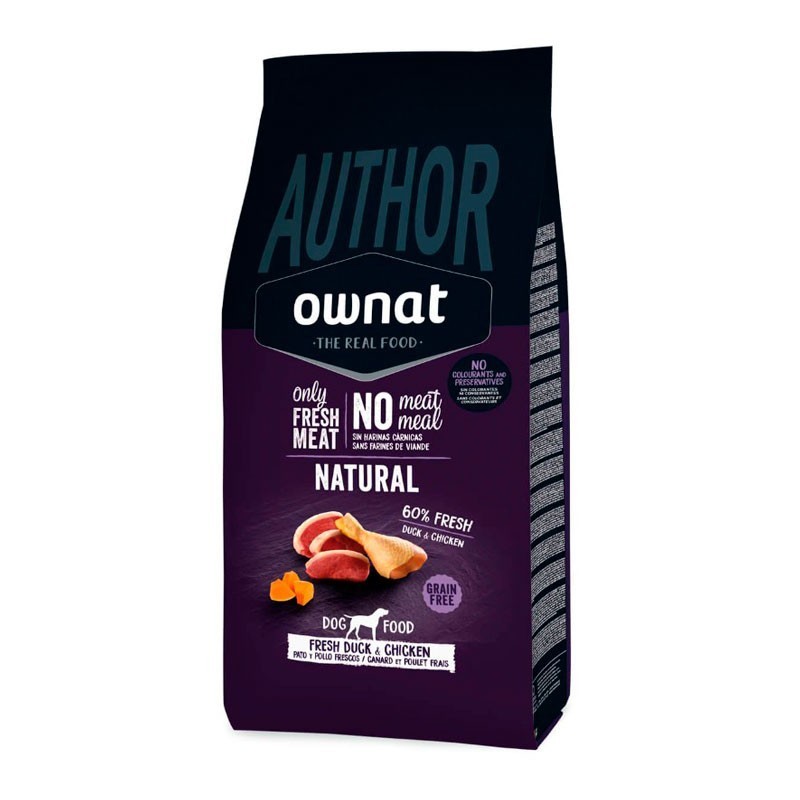 Ownat Author Grain Free Duck & Chicken 10 KG