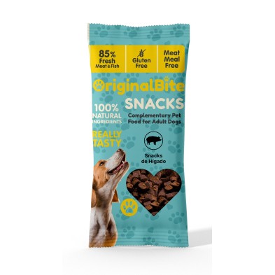 OriginalBite Snack Grain Free Hígado 100 Gr