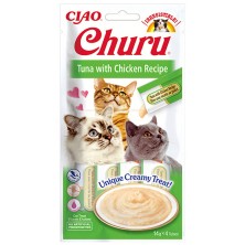 Atum churu com frango 14 gr x 4 tubos