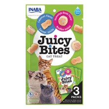 Churu Cat Juicy Bites Lulas 10 gr x 3 Pacotes
