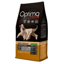 OptimaNova Adult Medium Frango 12 Kg, Sem Cereais