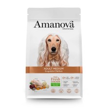 AmaNova Adulto Médio Frango e Quinoa 2 kg.