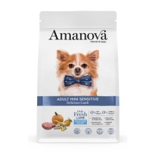 AmaNova Adulto Sensível Mini Cordeiro e Abóbora 2kg