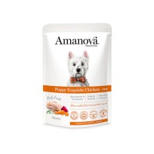 Amanova Pouch Puppy Exquisite Chicken 300 gr