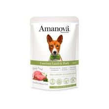 Amanova Pouch Lamb & Pork 300 gr