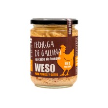 Weso Pechuga de Gallina en Caldo de Huesos 400 Ml