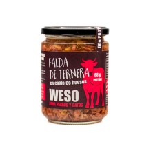 Weso Falda de Ternera en Caldo de Huesos 400 Ml