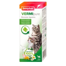 Vermi Pure Liquid Natural Antiparasitário Interno para Gatos